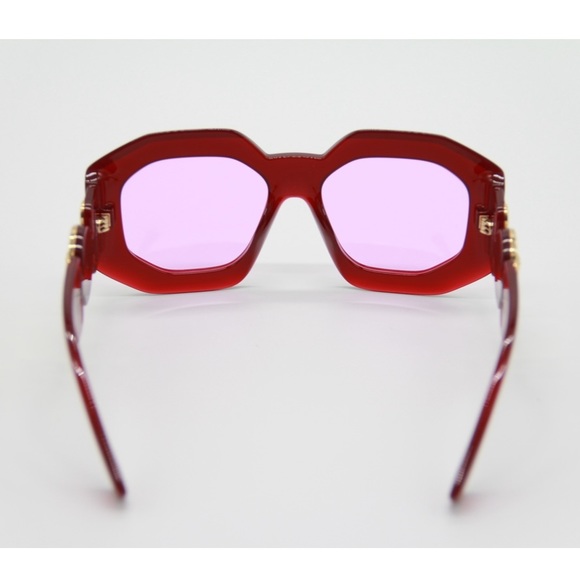 NEW VE4424U 388/5 VERSACE MEDUSA SUNGLASSES MOD 4424U PINK EYEWEAR VE 4424U - Picture 9 of 12
